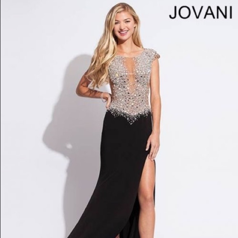 Jovani Crystal Prom gown